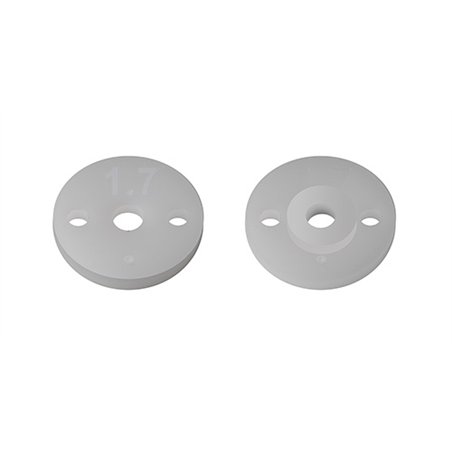 FT 13mm Shock Pistons 2.0mm 2x1.7