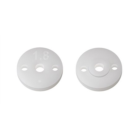 FT 13mm Shock Pistons, 2.0mm, 2x1.8