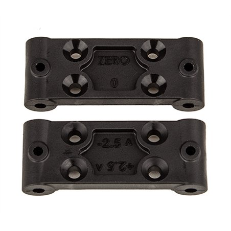 RC10B6.4 Front Bulkhead Set 0 and 2.5 deg.