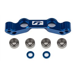 RC10B6.4 FT Steering Rack blue aluminum