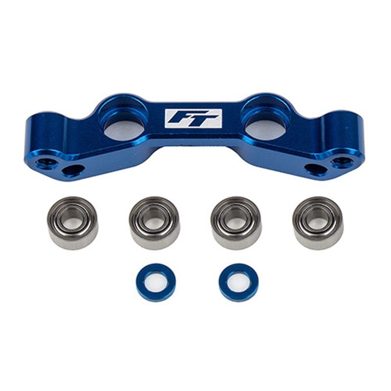 steering rack, aluminium blå