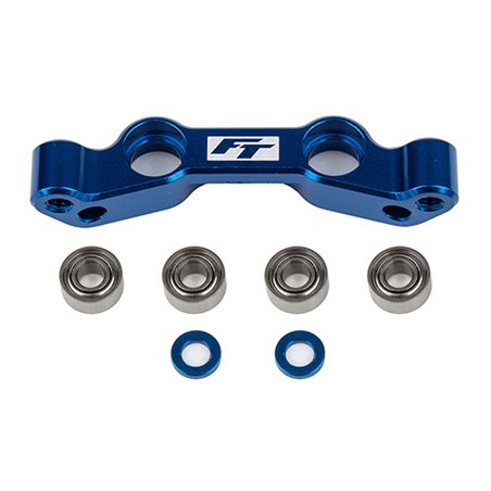 steering rack, aluminium blå