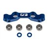 steering rack, aluminium blå