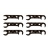 RC10B74 FT Rear Hub Link Shim Set carbon fiber