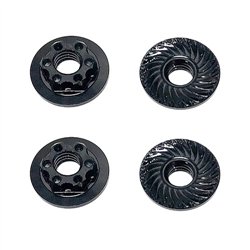 FT Nuts M4 Low Profile Wheel Nuts black