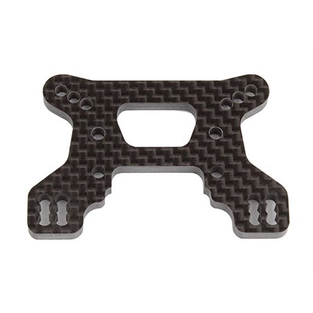RC10B74.1 Front Shock Tower 23mm carbon fiber