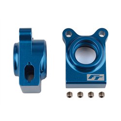 RC10B74.1 FT Rear Hubs blue aluminum