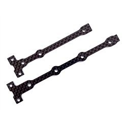 RC10B74.1 FT Flex Chassis Brace Support Set 2.0mm carbon fiber