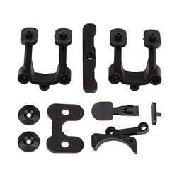 RC10B74.2 Rear Body Mount Wing Mounts Bumper Fan Mount