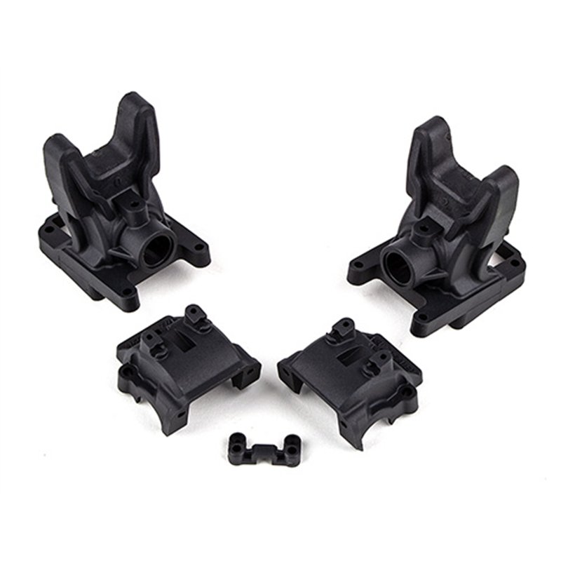 RC10B74.2 FT Front Gearboxes 0 and 2 Diff Heights carbon