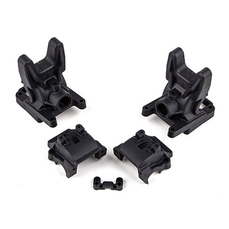 RC10B74.2 FT Front Gearboxes 0 and 2 Diff Heights carbon