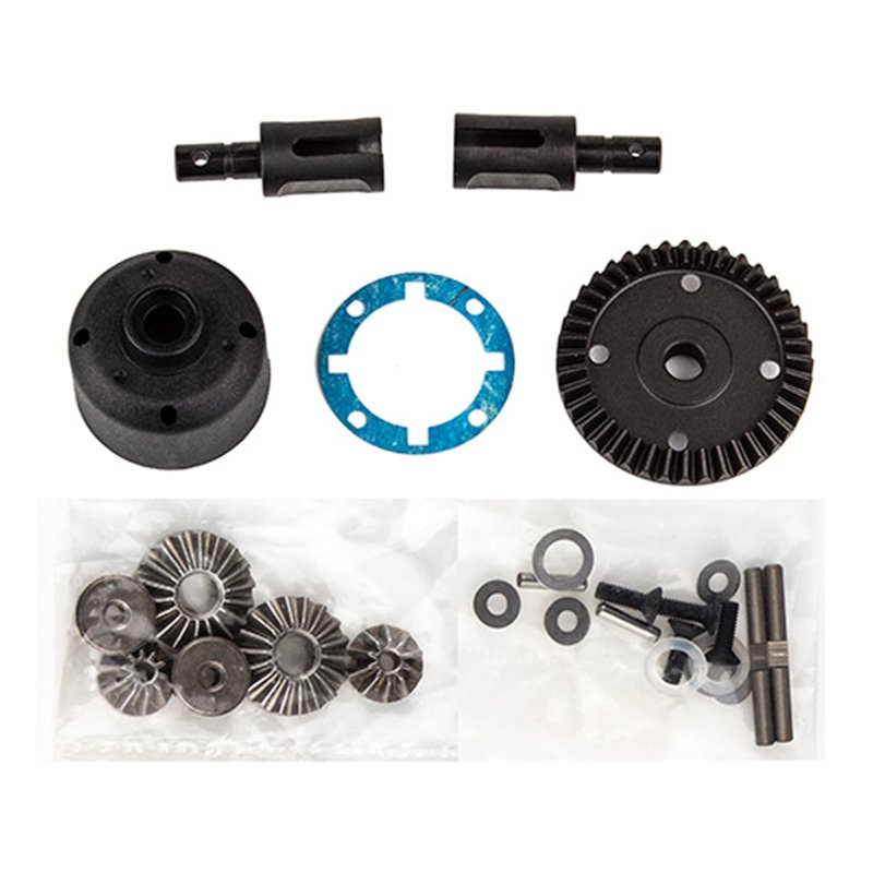 RC10B74.1 LTC Differential Set front and rear