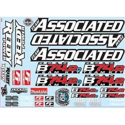RC10B74.2 Decal Sheet