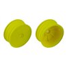 4WD Front Wheels 2.2" 12mm hex +1.5mm fluorescent yellow
