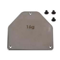 RC10B7 FT Steel Servo Weight Plate, 16g