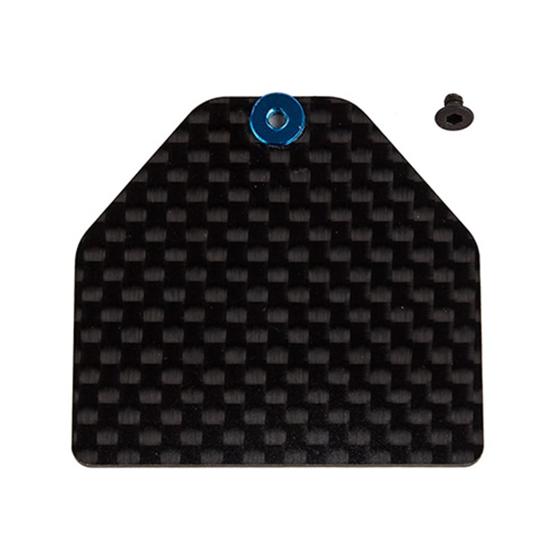 RC10B7 FT Carbon Fiber Servo Weight Plate4g