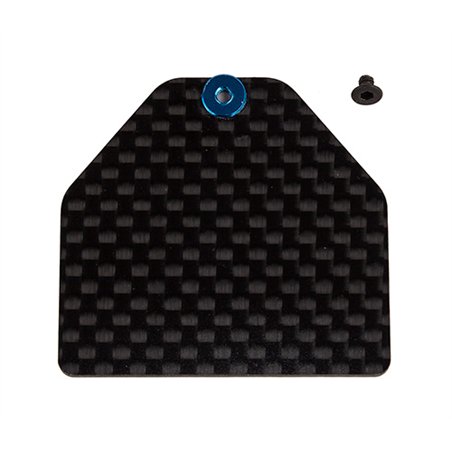 RC10B7 FT Carbon Fiber Servo Weight Plate4g