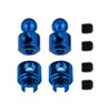 RC10B7 Anti-Roll Bar Hardware Set, blue aluminum
