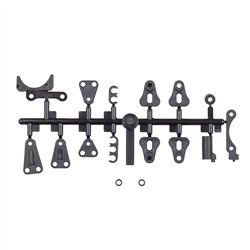 RC10B84 Battery Holder And Fan Mount Set