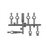 RC10B84 Steering Links And Pivot Ball Sockets