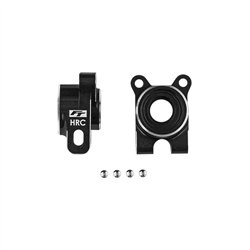 RC10B7 FT Aluminum Hrc Rear Hubs-4 OffsetBlack