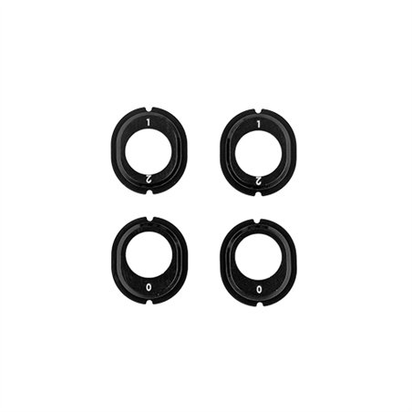 RC10B7 FT Aluminum Differential Height InsertsNotched