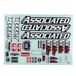 RC10B7.1 Decal Sheet