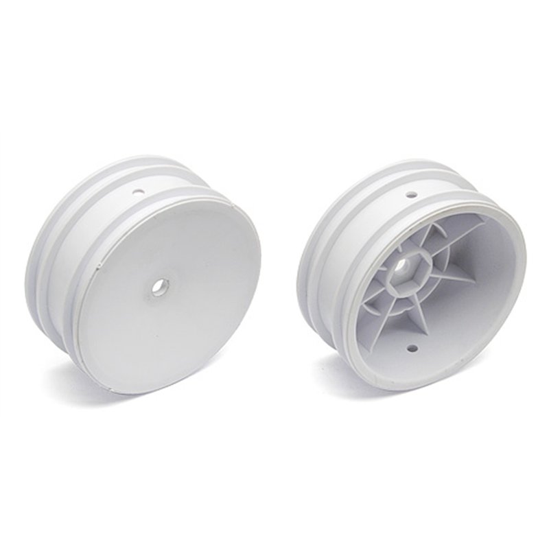 fälg fram 2WD 1:10 Buggy2.2 in/12 mm2WDvit (2st)