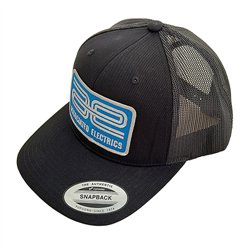 Associated Electrics Logo Trucker Hat curved bill black