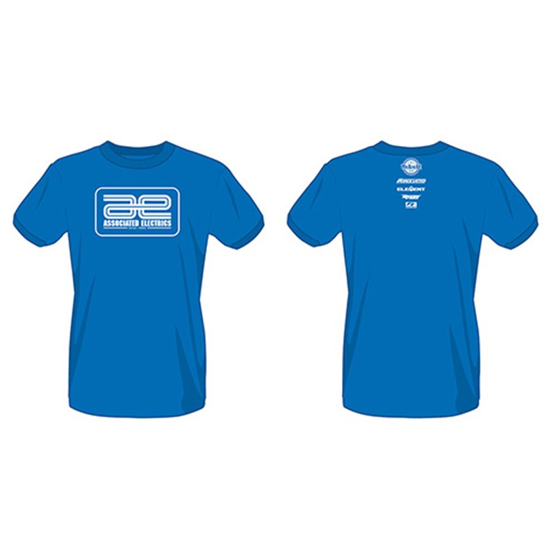 Associated Electrics Heritage T-Shirt blue L