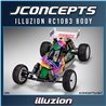 Illuzion - RC10B3 body with 5,5" wing