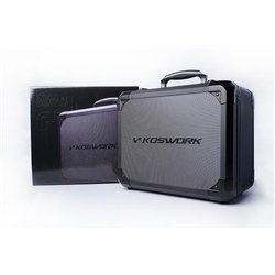 Koswork V2 Mini Black Aluminium Case for Kyosho Mini-Z (300x240x190mm