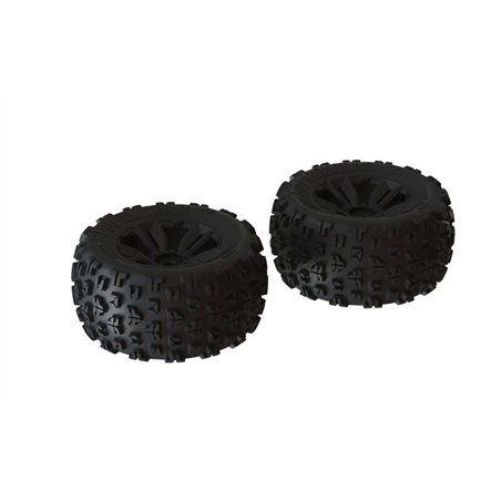 dBoots 'Copperhead2 MT' Tire Set Black - Pair