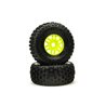 dBoots 'Fortress' Tyre Set Glued Green (Pair)