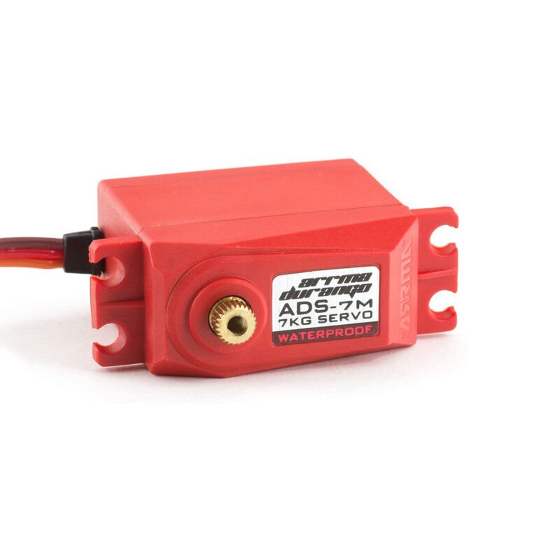 AR390136 ADS-7M V2 6.5kg Waterproof Servo Red