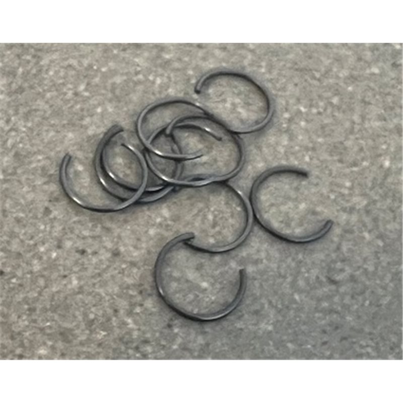 Wrist pin clips 10 pcs