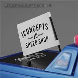 JConcepts - light bucket and flag mount set w/ flags, boots and bump stops