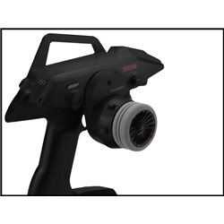 Dirt-Tech - foam grip, gray - 2pc. (Fits - Sanwa, Futaba, KO and Spektrum radios)