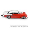 1955 Chevy Bel Air, Drag Eliminator body, 11.25" F, 12.00" R width & 13" wheelbase