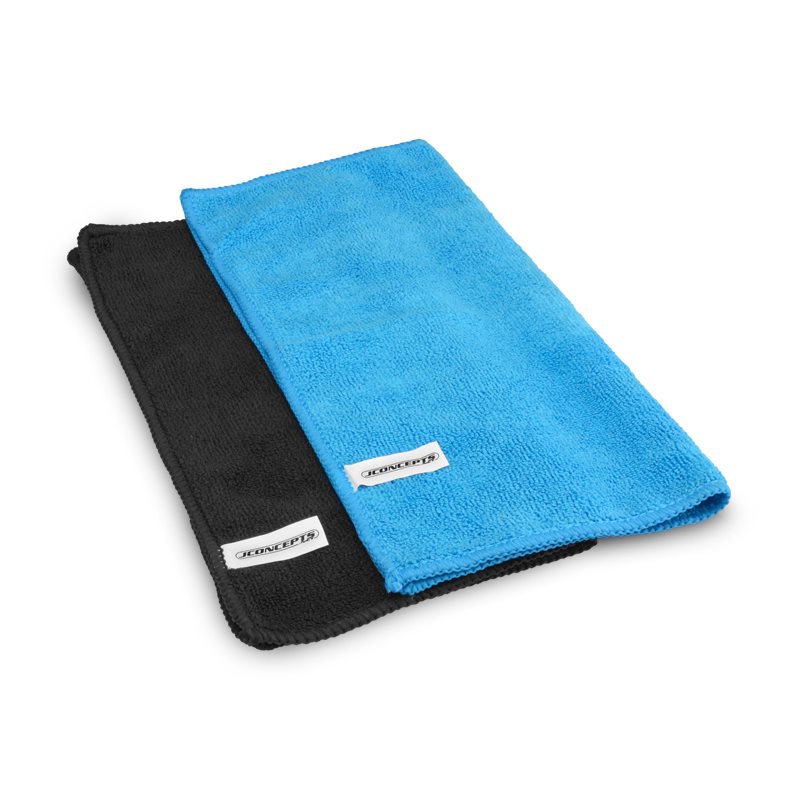 JConcepts - microfiber towel - blue / black, (2pc)