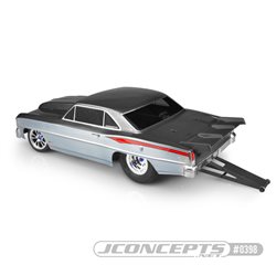 1966 Chevy II Nova - 1-piece body (Fits - Traxxas Slash for drag racing)