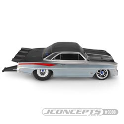 1966 Chevy II Nova - 1-piece body (Fits - Traxxas Slash for drag racing)