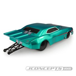 1967 Chevy Camaro, Street Eliminator body (10.50"F, 11.50"R width & 13" wheelbase)