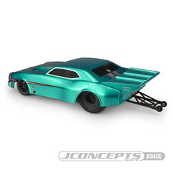 1967 Chevy Camaro, Street Eliminator body (10.50"F, 11.50"R width & 13" wheelbase)