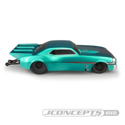 1967 Chevy Camaro, Street Eliminator body (10.50"F, 11.50"R width & 13" wheelbase)