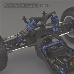 JConcepts - T6.2 | SC6.2, Fin titanium turnbuckle kit - black, 6pc.