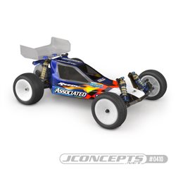 JConcepts - Team Associated RC10B3 authentic body w/ 5.5" wing (6142)