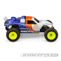 JConcepts - Team Associated RC10GT, gas truck II 96 authentic body, wide (1634)