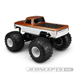 1979 Ford F-250 monster truck body - (7" width & 11" wheelbase)