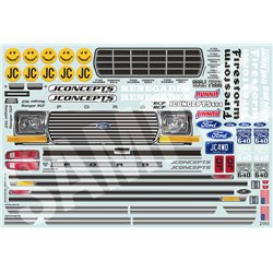 1979 Ford F-250 monster truck body - (7" width & 11" wheelbase)